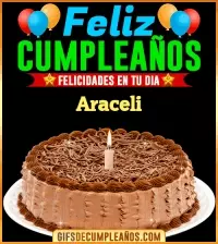GIF Felicidades en tu día Araceli